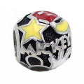 Wholesale mickey mouse bead stainless steel bead